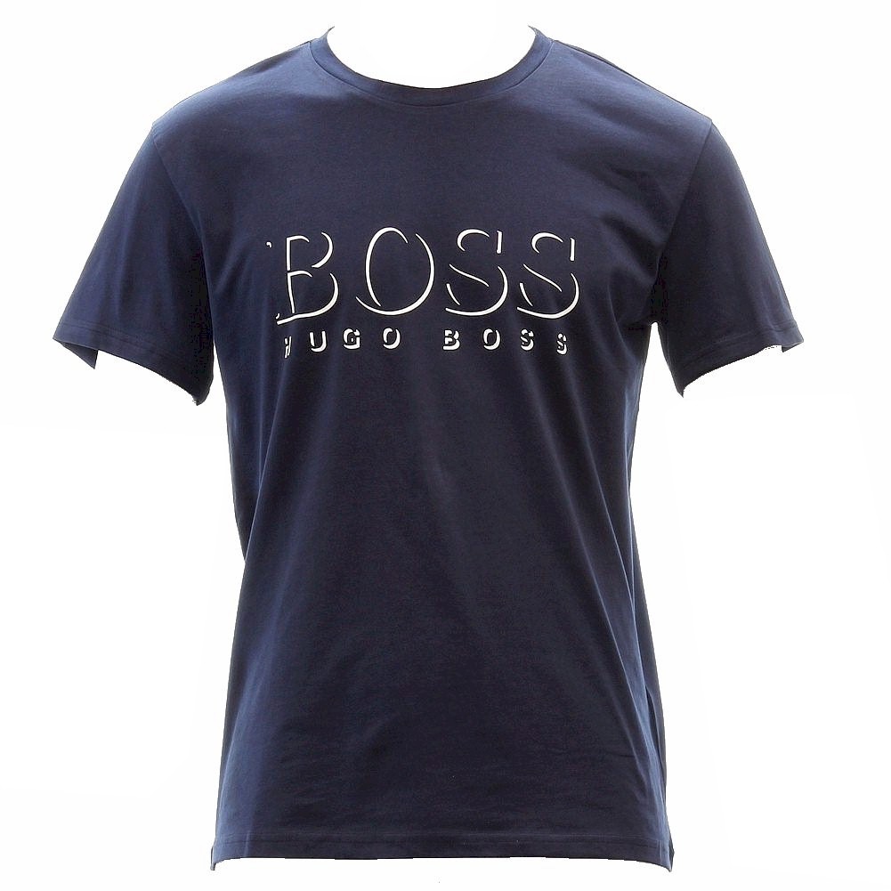 UPC 725830811120 product image for Hugo Boss Men s Cotton Logo Short Sleeve T Shirt | upcitemdb.com