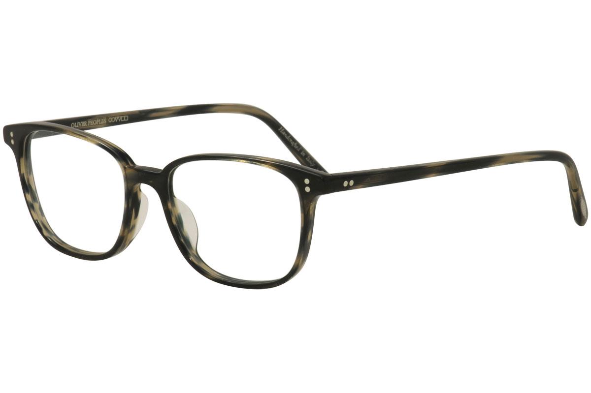 Oliver Peoples Men's OV5279U OV/5279/U Maslon Full Rim Optical Frame - Blue Cocobolo   1611 - Lens 51 Bridge 18 Temple 145mm