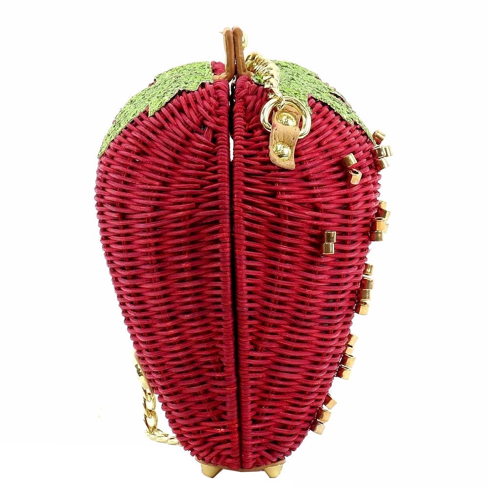 betsey johnson strawberry bag