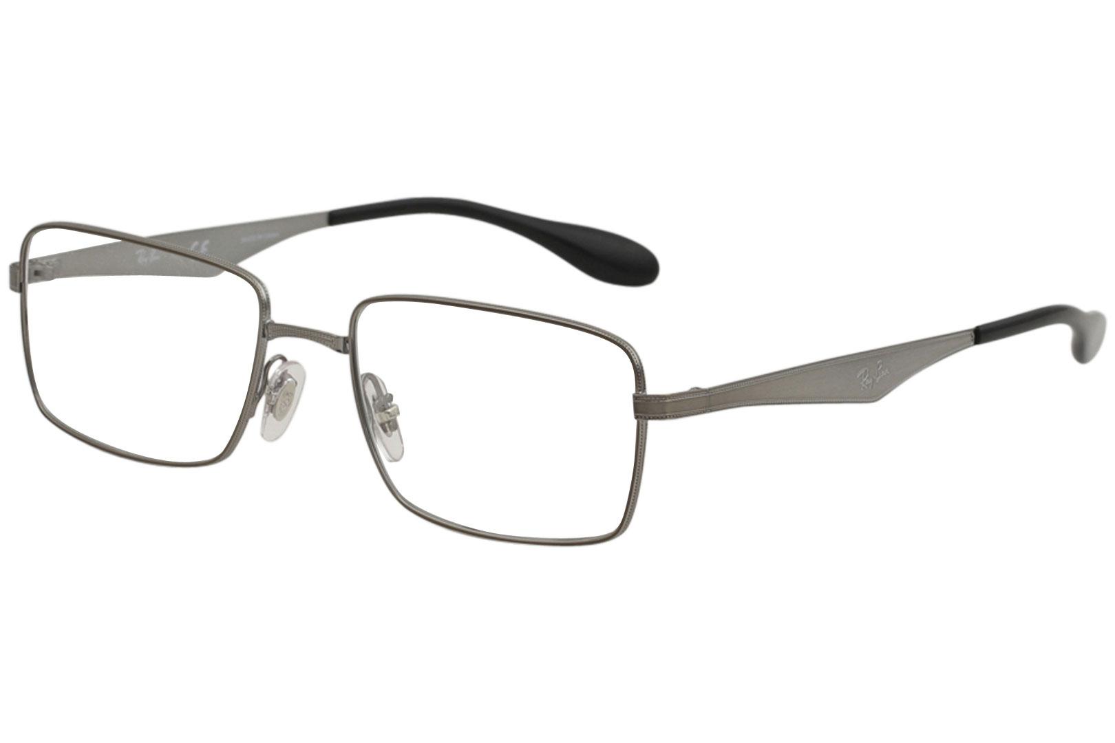 Ray Ban Men's Eyeglasses RX6329 RX/6329 RayBan Full Rim Optical Frame - Grey - Lens 53 Bridge 18 B 35.7 ED 58.1 Temple 140mm