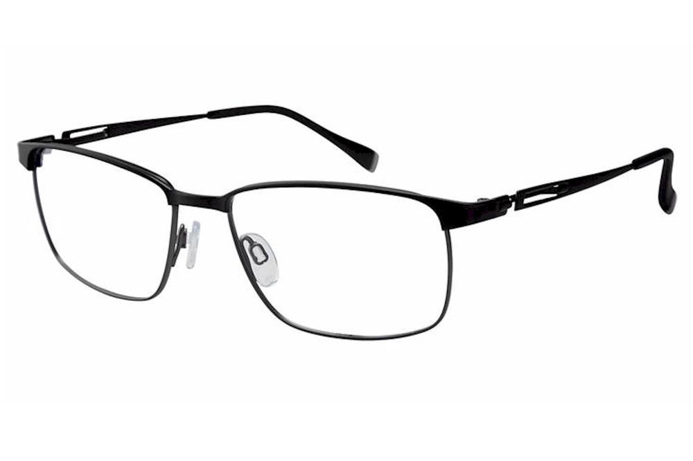 Charmant Perfect Comfort Eyeglasses TI12327 TI/12327 Titanium Optical Frame - Black   BK - Lens 55 Bridge 17 Temple 140mm