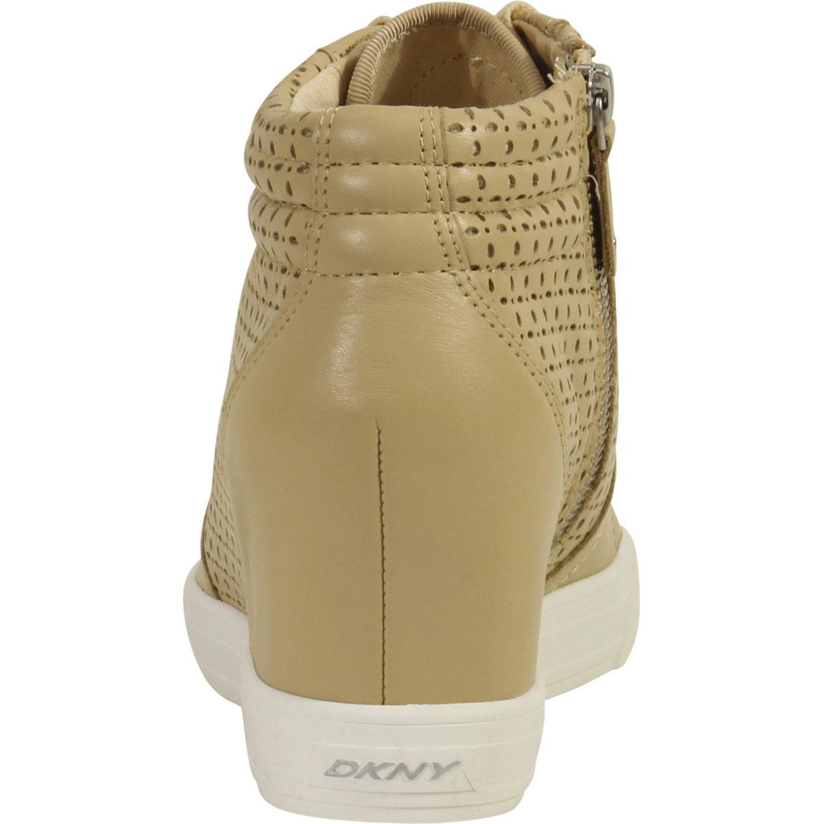 donna karan cailin studded wedge sneaker TGS A.A