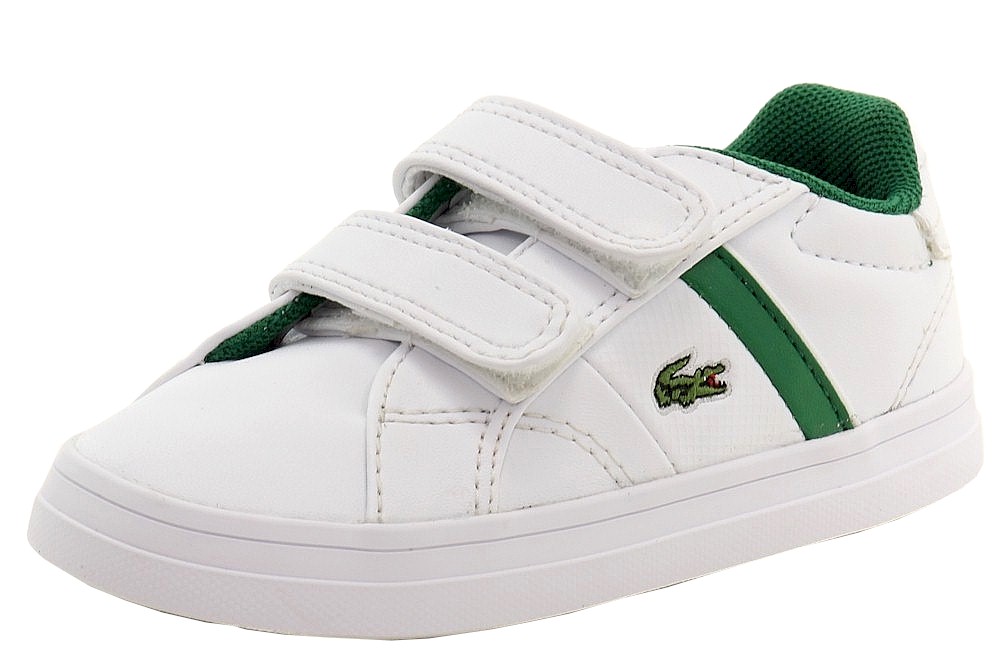 Lacoste Toddler Boy's Fairlead 116 Fashion Sneakers Shoes - White - 4   Toddler