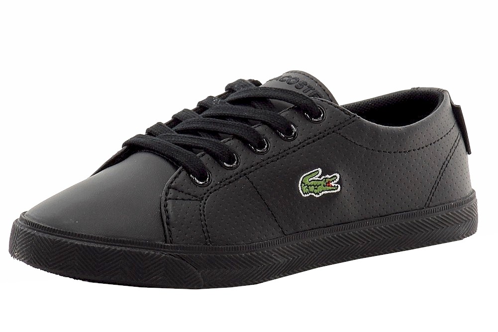 Lacoste Boy's Marcel Lace Up Fashion Sneakers Shoes - Black - 13   Little Kid