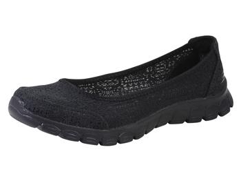 Skechers Womens Ez Flex 30 Beautify Memory Foam Ballet Flats Shoes