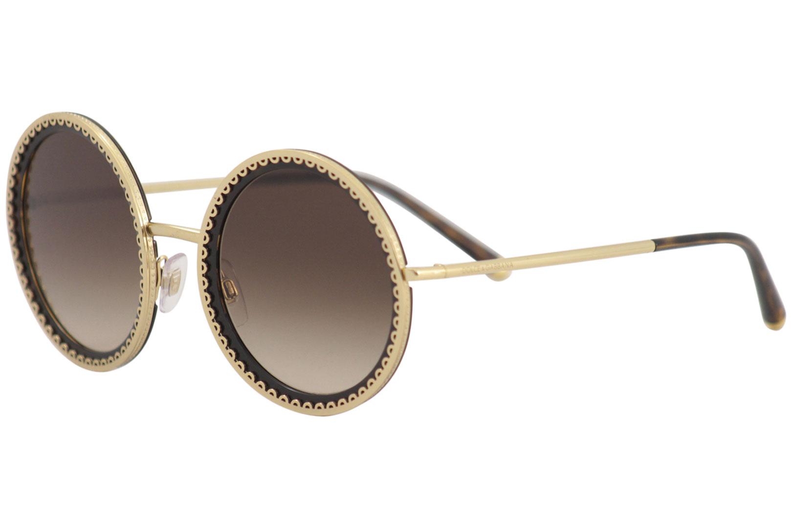 dolce and gabbana round sunglasses