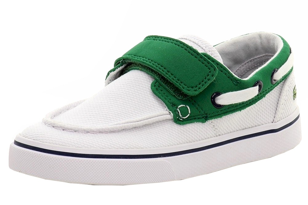 Lacoste Toddler Boy's Keel 116 2 Fashion Loafers Boat Shoes - White - 6   Toddler