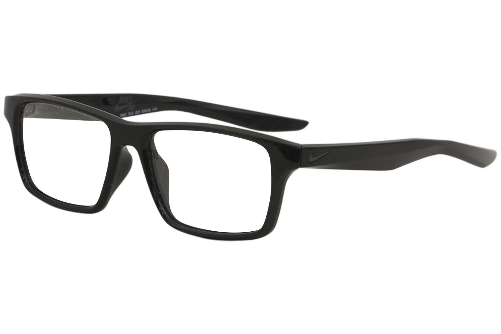 Nike SB Men's Eyeglasses 7112 Full Rim Optical Frame - Black   010 - Lens 53 Bridge 15 Temple 145mm