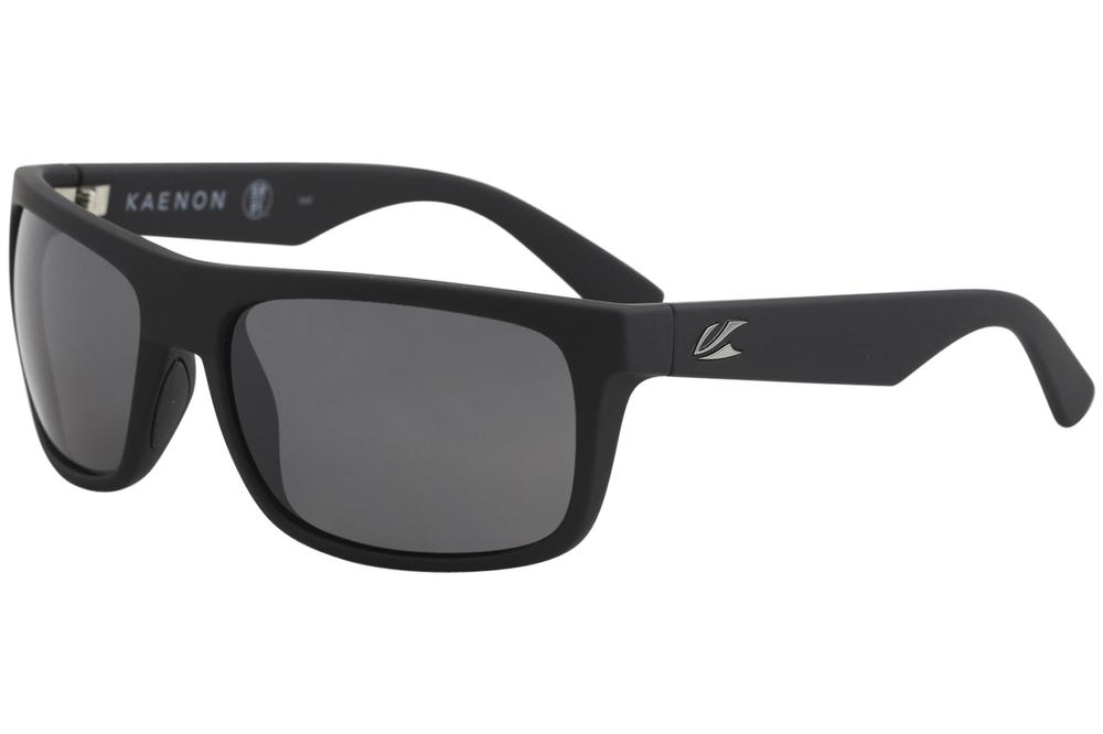 Kaenon Burnet Mid Polarized Fashion Sunglasses - Black - Lens 59 Bridge 19 Temple 138mm