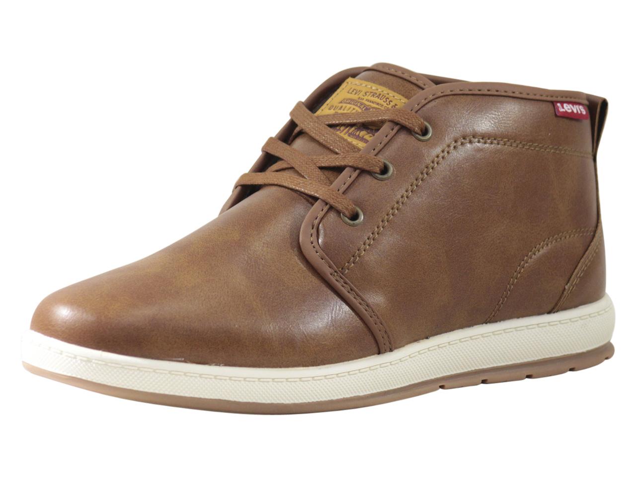 British Tan Levis Chukka Sneakers Shoes 