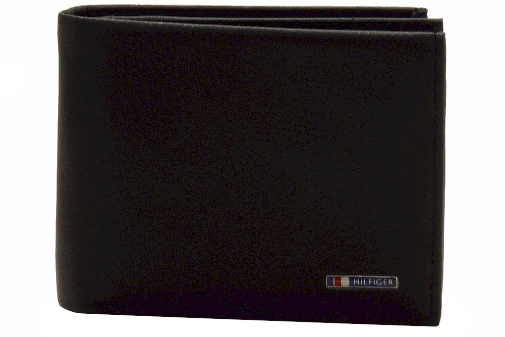 Tommy Hilfiger Men S Multi Card Passcase Genuine Leather Bi Fold Wallet
