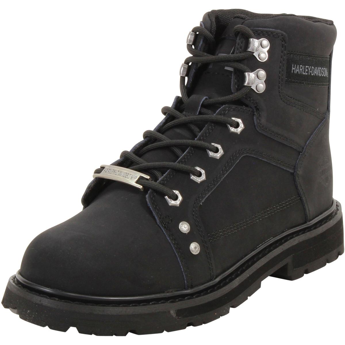 Harley Davidson Men's Keating Work Boots Shoes - Black - 8 D(M) US