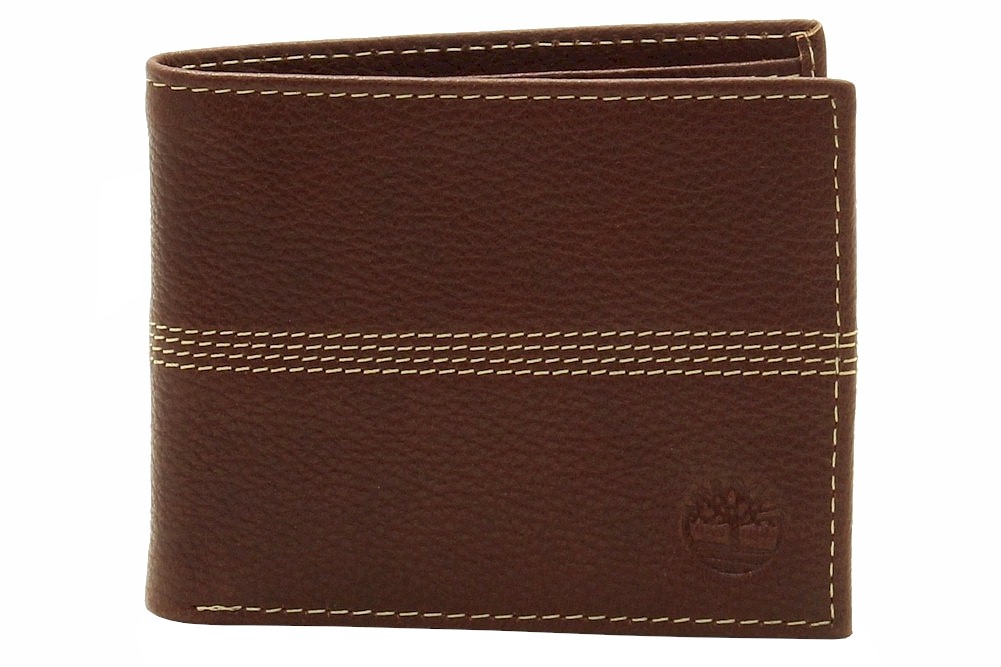 Timberland Men S Leather Bi Fold Wallet