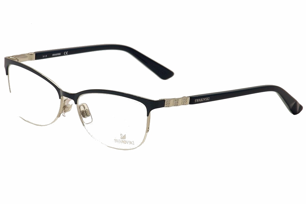 Daniel Swarovski Women S Eyeglasses Good Sw5169 Sw 5169 Half Rim Optical Frame