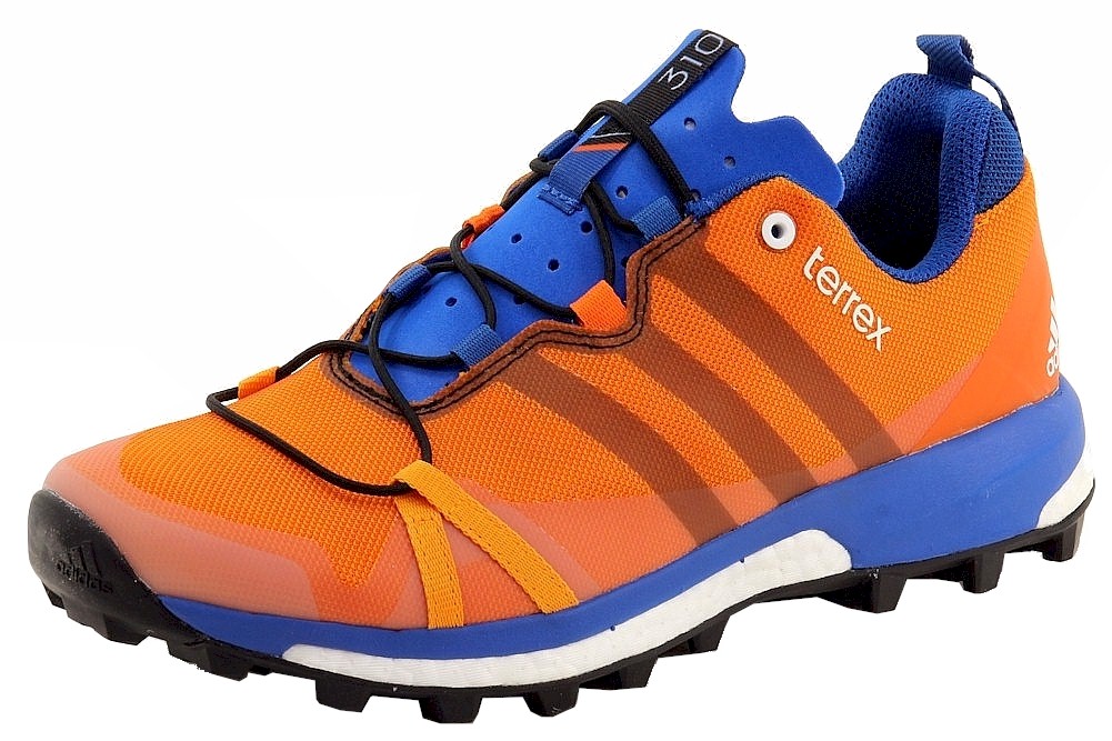 Adidas Men's Terrex Agravic Trail Running Sneakers Shoes - Orange - 8.5 D(M) US