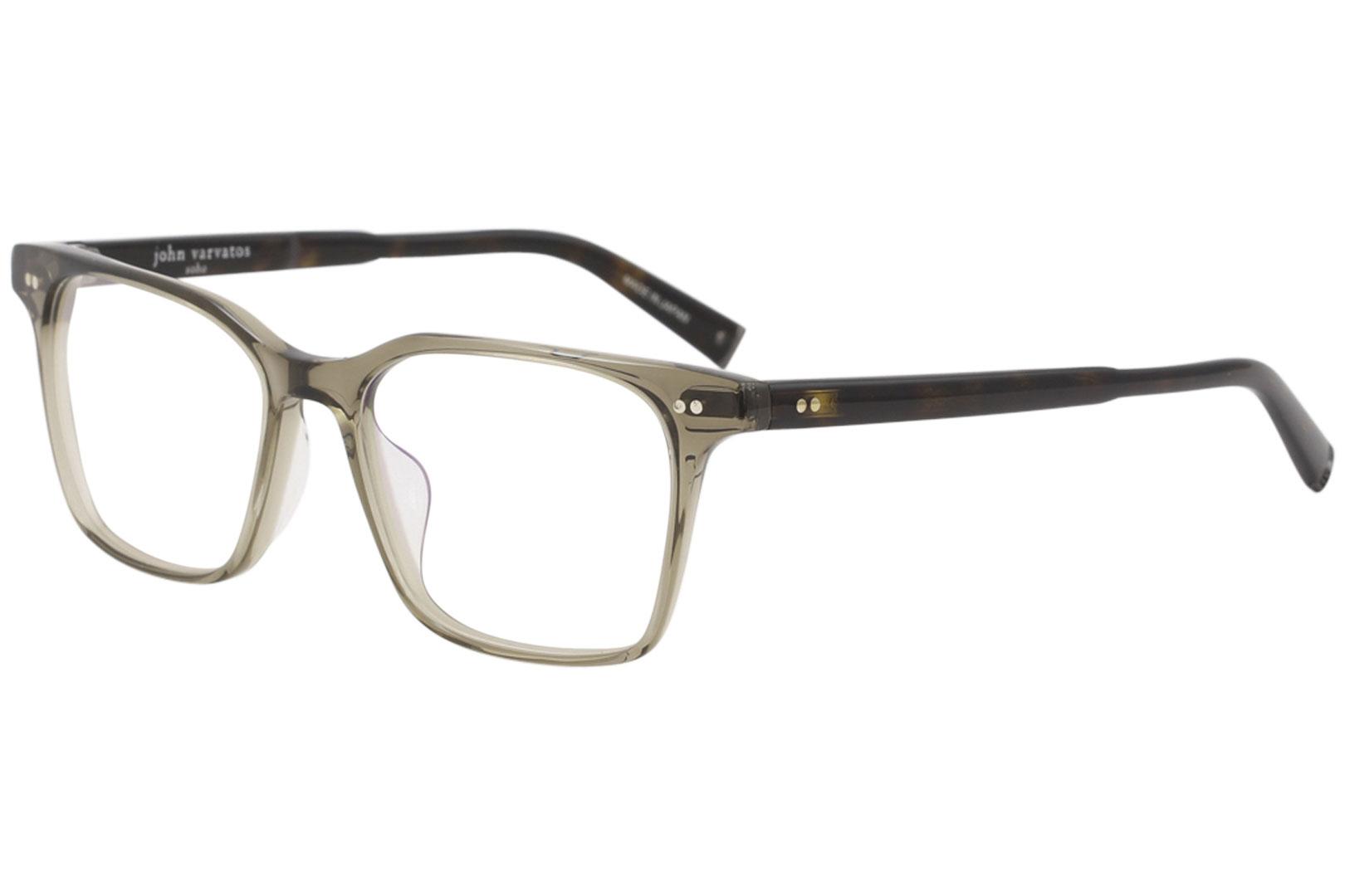 UPC 751286274325 product image for John Varvatos Eyeglasses V203 V/203 Smoke Crystal Full Rim Optical Frame 54mm | upcitemdb.com