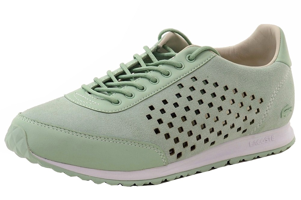 Lacoste Women's Helaine Runner 216 Fashion Sneakers Shoes - Green - 10 B(M) US