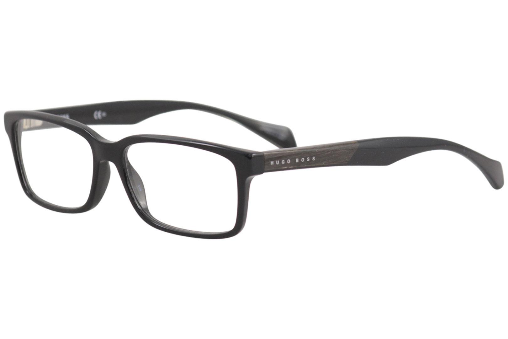 Hugo Boss Men's Eyeglasses 0914N 0914/N 807 Black Full Rim Optical ...