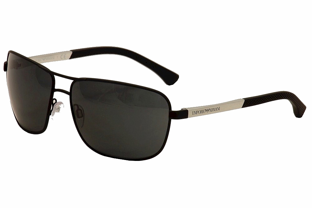 Emporio Armani Men's EA 2033S 2033/S Sunglasses - Black - Lens 64 Bridge 15 Temple 130mm -  EA2033S