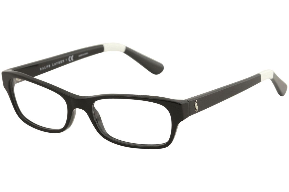 Polo Ralph Lauren Women's Eyeglasses PH2147 PH/2147 Full Rim Optical Frame - Black - Lens 52 Bridge 16 Temple 140