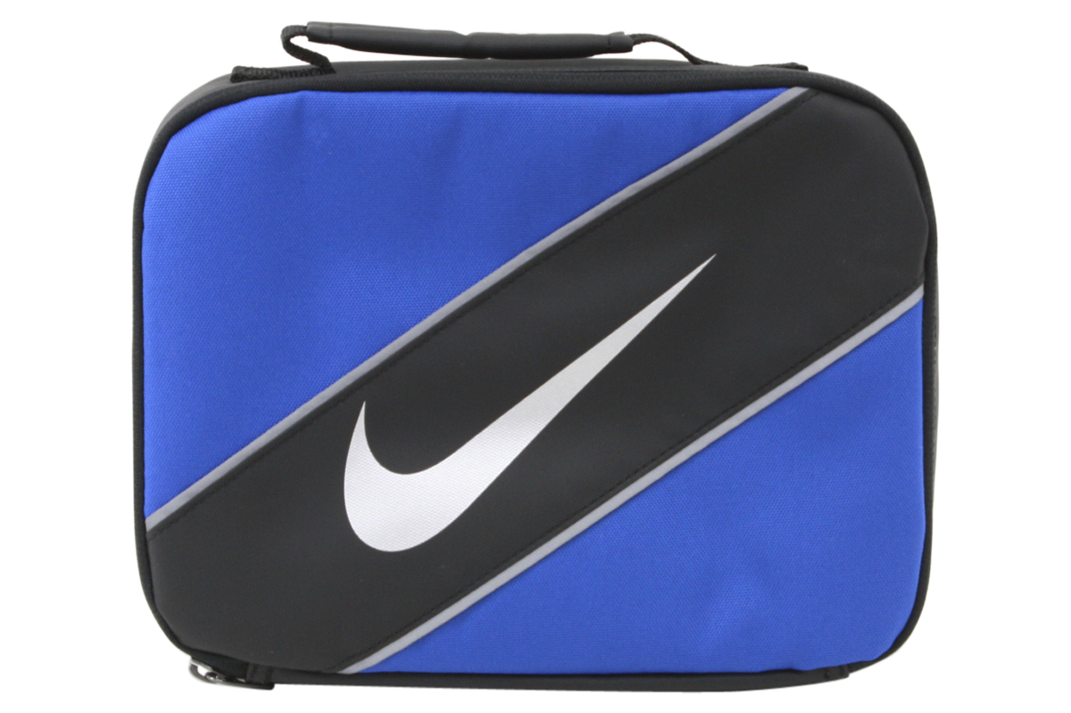 Nike Contrast Insulated Reflective Tote Lunch Bag - Blue