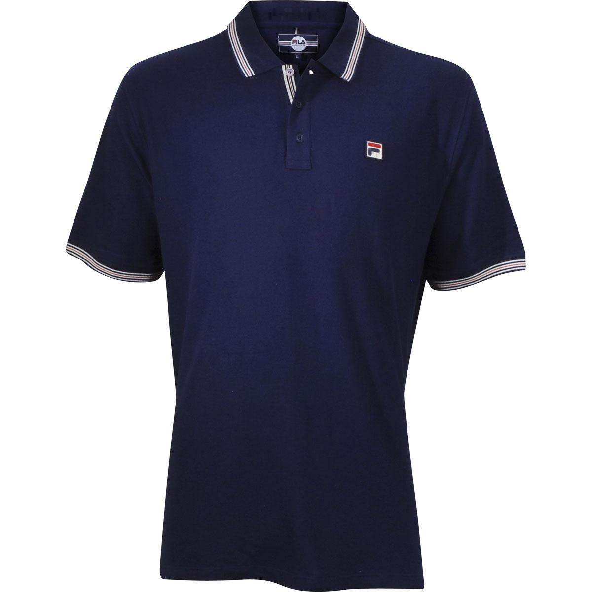 Fila Men's Matcho 3 Short Sleeve Cotton Polo Shirt - Blue - X Large -  Matcho 3 Polo; LM161RM4