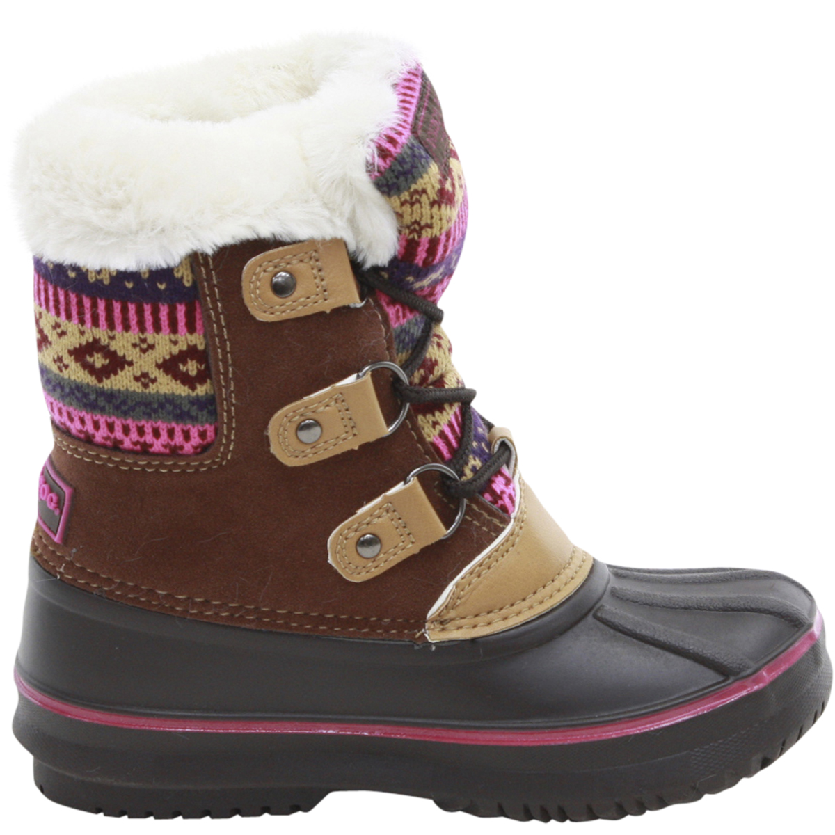 London Fog Little/Big Girl's Tottenham Water Resistant Winter Boots Shoes