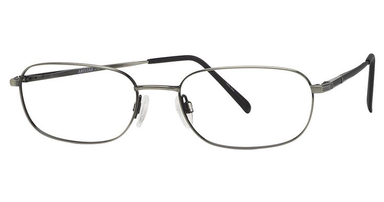 Aristar By Charmant Men's Eyeglasses AR6750 AR/6750 Full Rim Optical Frame - Antique Grey   554 - Lens 54 Bridge 18 Temple 145mm