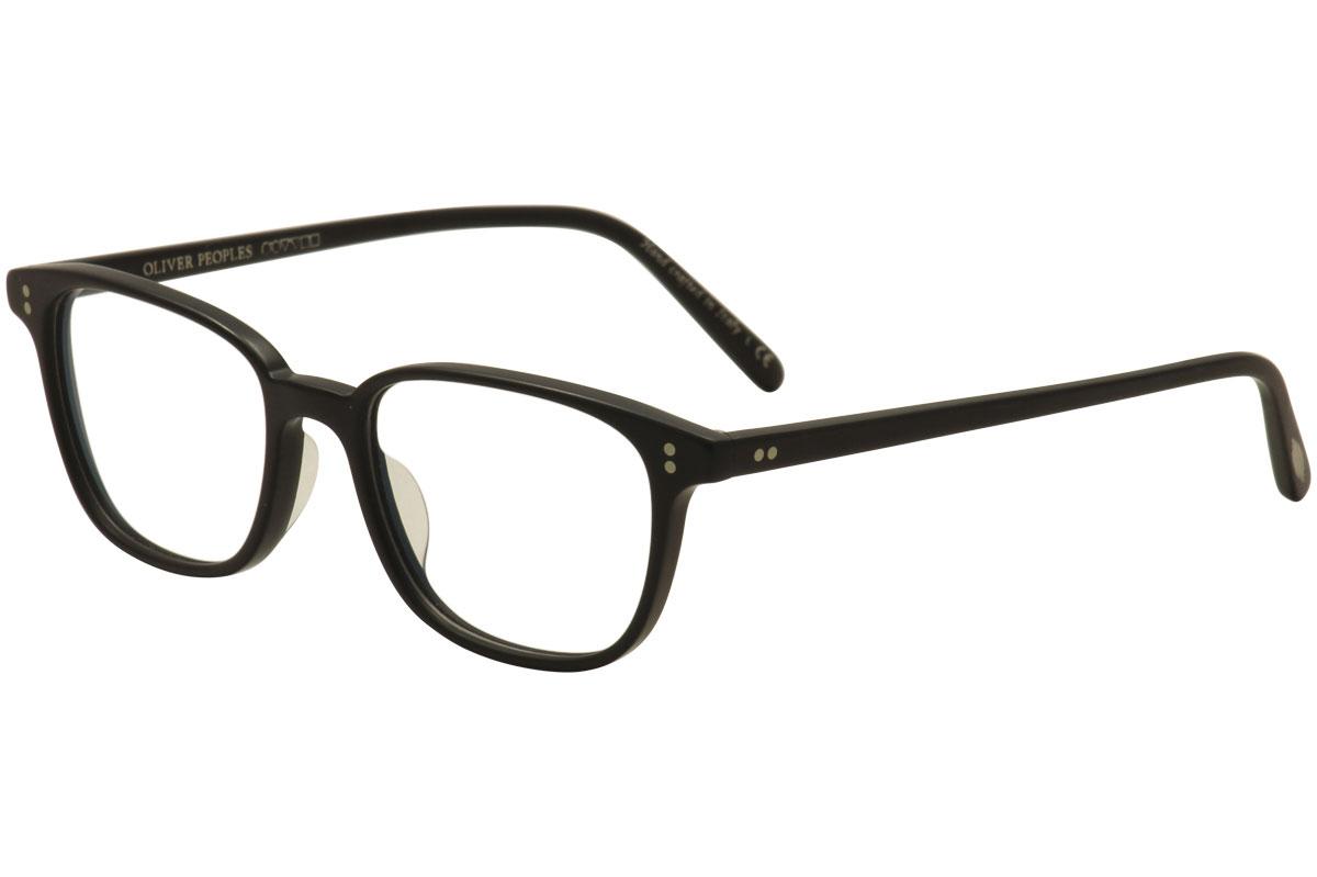 Oliver Peoples Men's OV5279U OV/5279/U Maslon Full Rim Optical Frame - Matte Black   1465 - Lens 51 Bridge 18 Temple 145mm