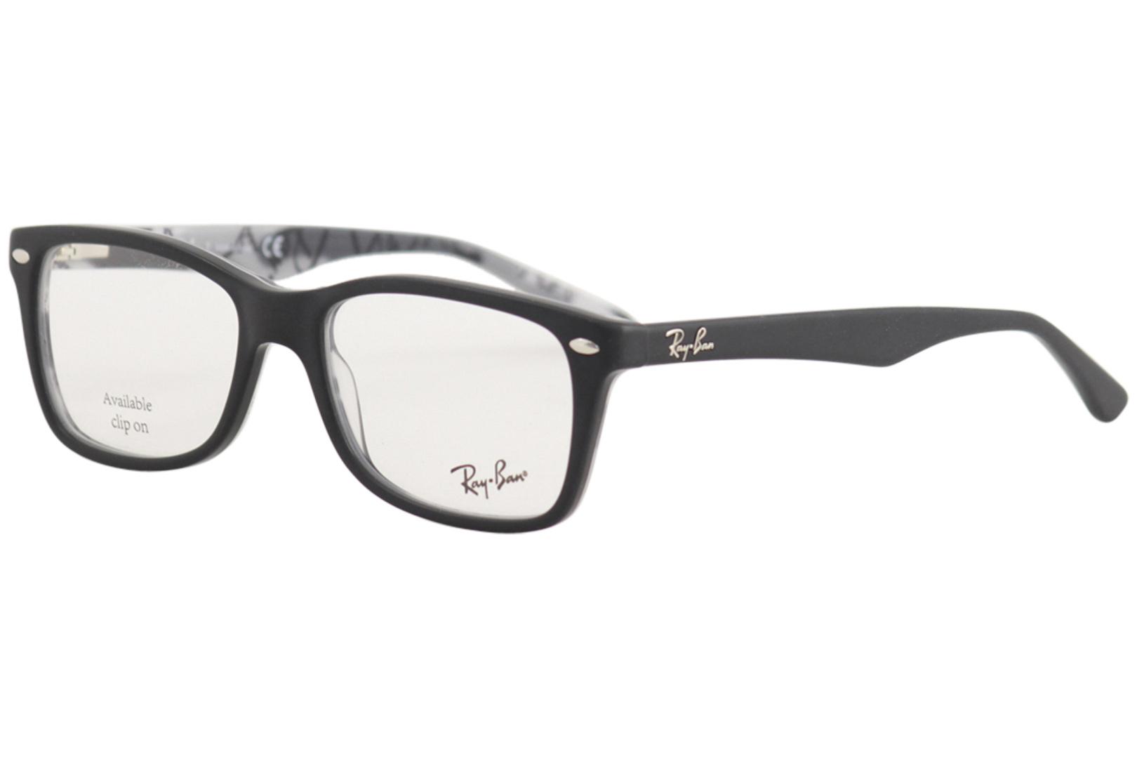 ray ban 5228 matte black