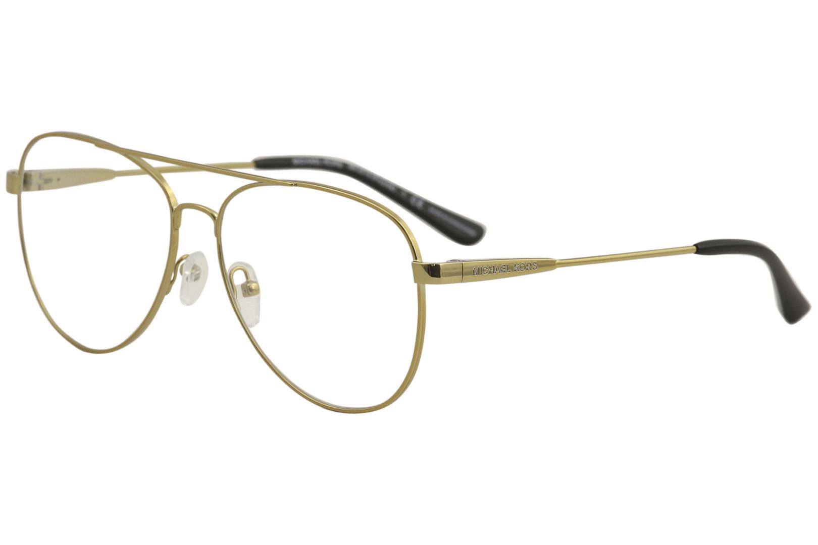 Women's Eyeglasses  MK3019 MK/3019 Full Rim Optical Frame - Pale Gold   1168 - Lens 56 Bridge 14 Temple 135mm - Michael Kors Procida