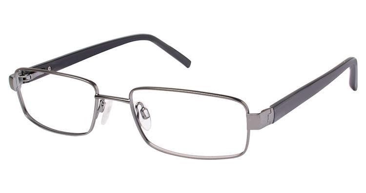 Aristar By Charmant Men's Eyeglasses AR16222 AR/16222 Full Rim Optical Frame - Grey - Lens 54 Bridge 18 Temple 145mm