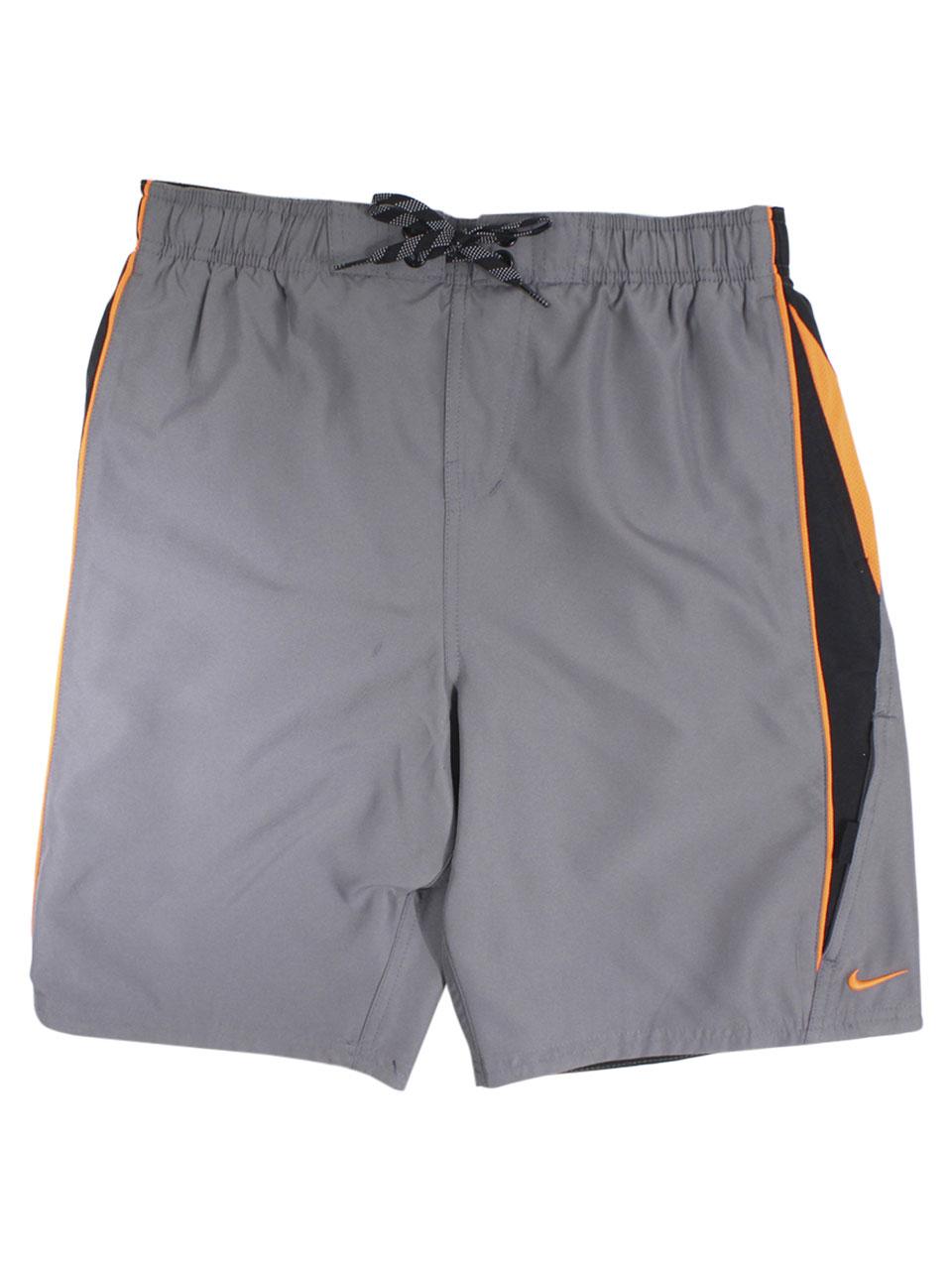 Nike Men's Contend 9 Inch Trunks Swimwear - Gunsmoke - XX Large