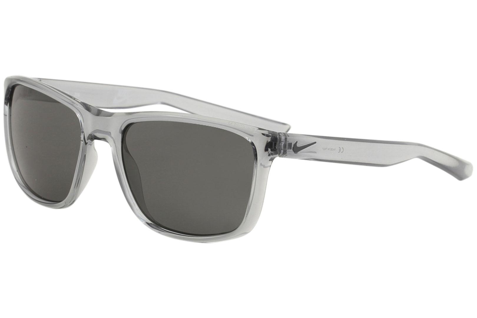 Nike SB Men's Unrest Square Sunglasses - Wolf Grey Deep Pewter/Grey   011 - Lens 57 Bridge 19 Temple 145mm