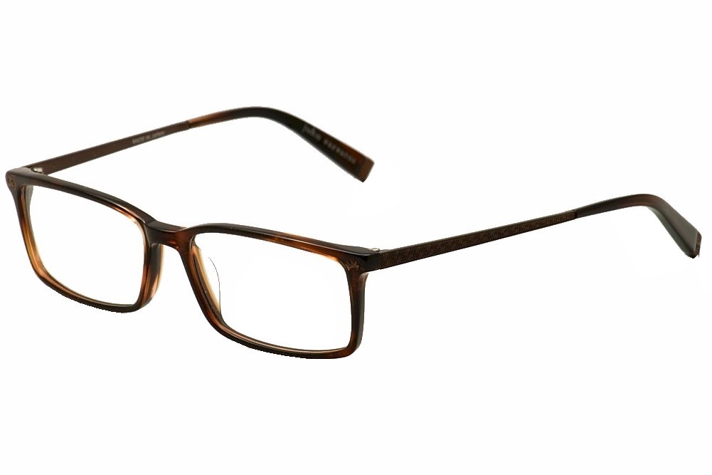John Varvatos V336 Eyeglasses V 336 Brown Horn Optical Frame