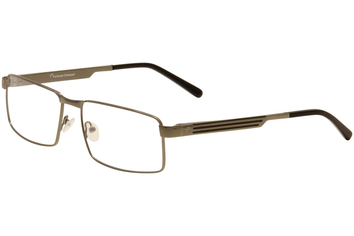 UPC 810020020007 product image for Fatheadz Accrued FB00194 FB/00194 Full Rim Optical Frame - Silver - Lens 63 Brid | upcitemdb.com