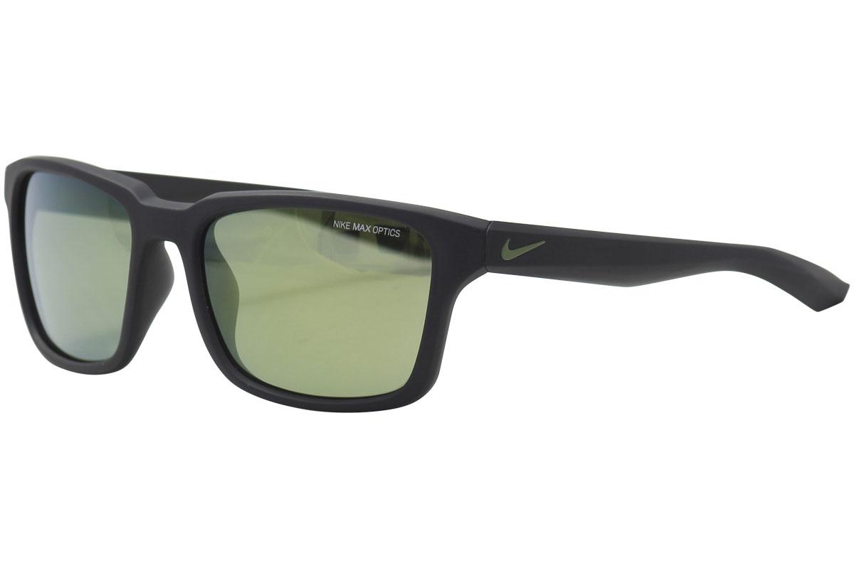 Nike SB Men's Essential Spree R EV1004 EV/1004 Square Sunglasses - Black - Lens 57 Bridge 18 Temple 145mm