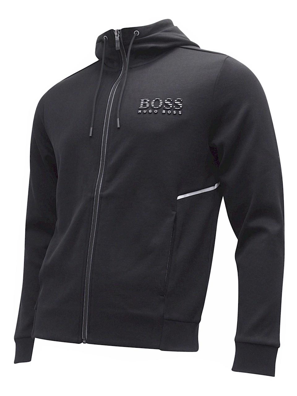 hugo boss zip hoodie
