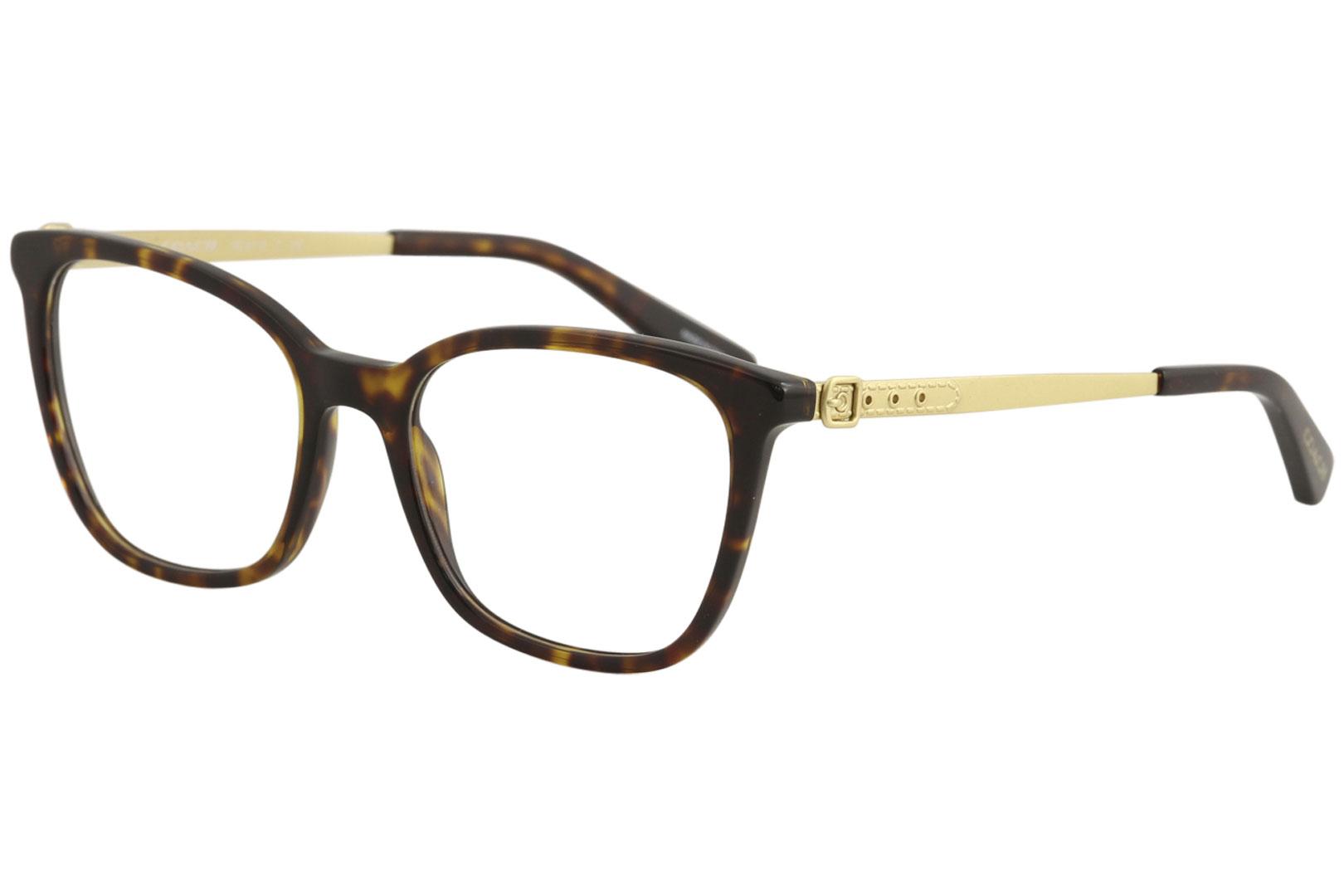 Coach Women's Eyeglasses HC6113 HC/6113 Full Rim Optical Frame - Dark Tortoise   5485 - Lens 53 Bridge 18 Temple 140mm