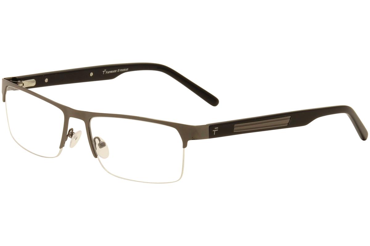 UPC 810020020106 product image for Fatheadz Men's Equity FH00196 FH/00196 Half Rim Optical Frame | upcitemdb.com